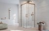 Radaway Idea Kdd Brushed Copper kabina 70x70cm szczotkowana miedź 387065-93-01L/387065-93-01R